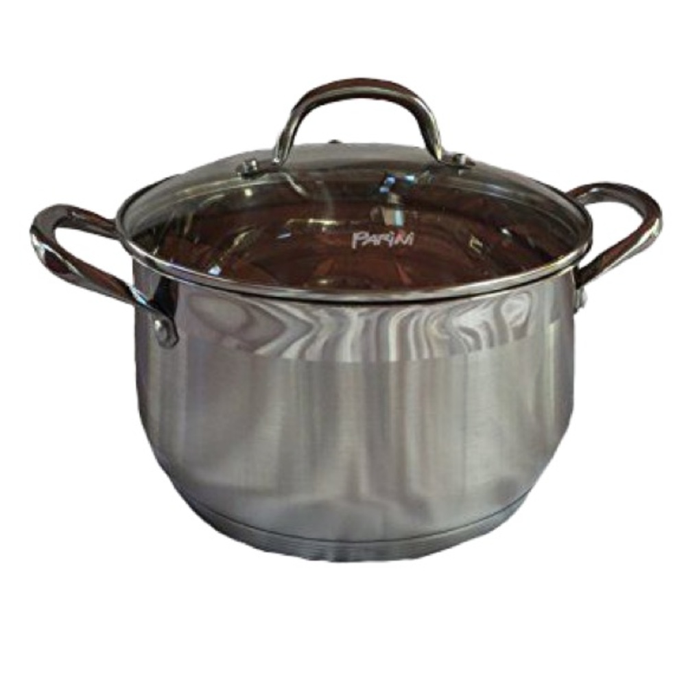 Parini 7 Quart Stainless Steel Dutch Oven